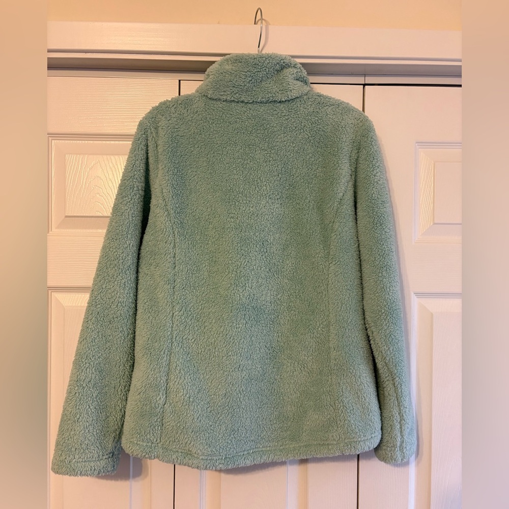 Patagonia Women's Los Gatos 1/4 Zip.  Mint Green. Size L - Picture 2 of 4